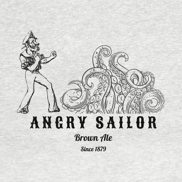 Angry Sailor Brown Ale by Vince and Jack Official